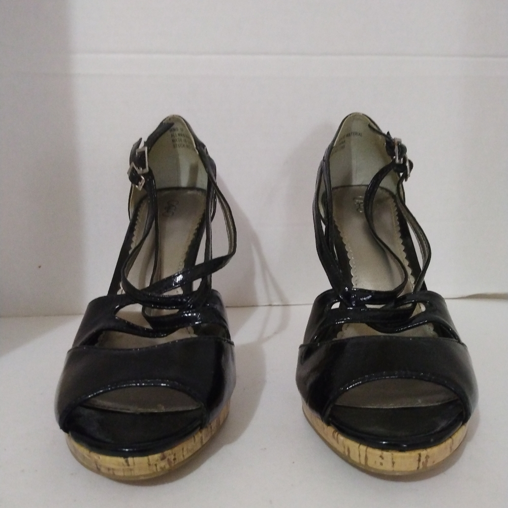 Cato Patent Leather Strappy Sandal
